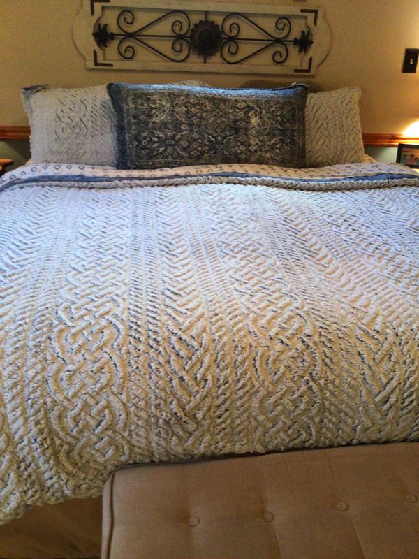 Berkshire Cable Knit Sherpa Comforter Set atelieryuwa.ciao.jp