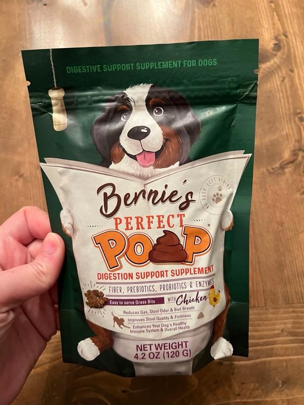 Bernie s Perfect Poop Chicken Flavor Digestion Support Dog