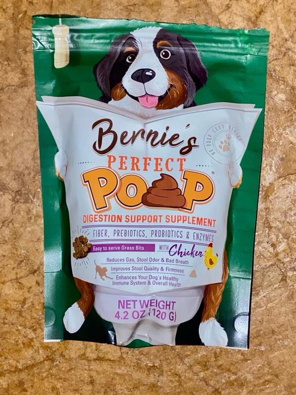 Bernie s Perfect Poop Chicken Flavor Digestion Support Dog