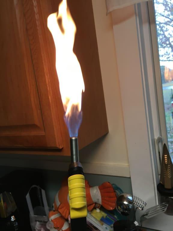 Wide open on new tank