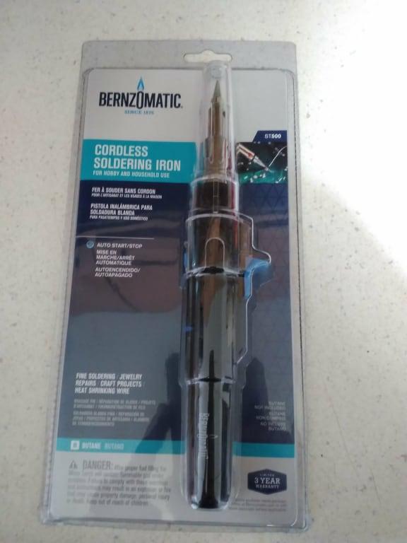 Bernzomatic cordless micro torch best sale soldering kit