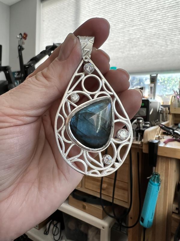 Large Multi Join Pendant made with the FirePoint Creator Tool
