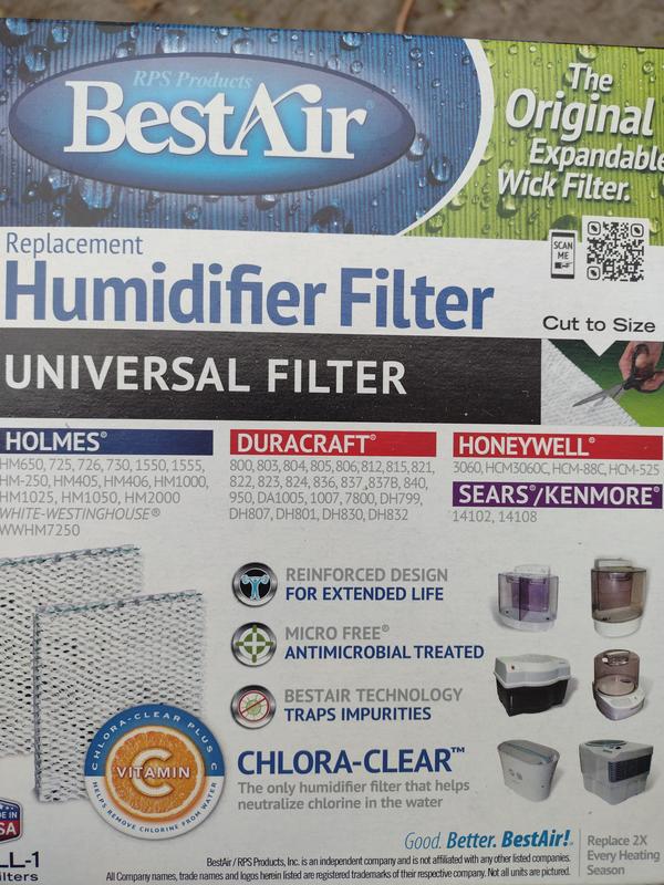 Duracraft AC-809 Humidifier Wick Filter