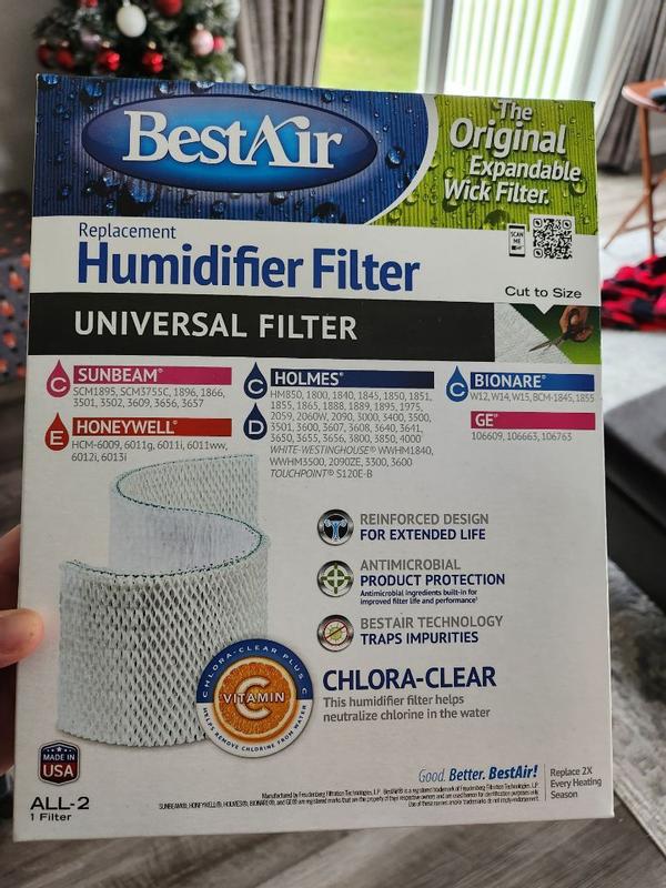 Bestair Extended Life PDQ-3 Humidifier Wick Filter Hw600