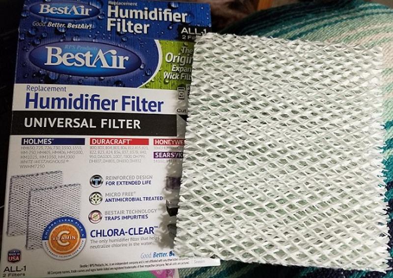 9 Pack Replacement Humidifier Wick Filter Fits Honeywell HAC-801, HCM-88C, HCM-3060, Duracraft DH Models, and Kenmore 1478, 14108 Humidifiers