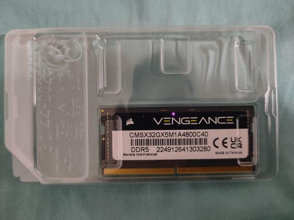 Corsair Vengeance Sodimm 32GB DDR5 4800MHz Laptop & Desktop