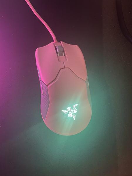 Razer Viper Ultralight Ambidextrous Wired Gaming Mouse: 2nd Gen Razer  Optical Mouse Switches - 16K DPI Optical Sensor - Chroma RGB Lighting - 8  Programmable Buttons - Drag-Free Cord - Quartz Pink