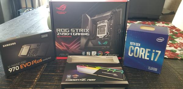 Intel Core i7-10700 10th Gen 8-Core 16-Thread 2.9 GHz (4.80