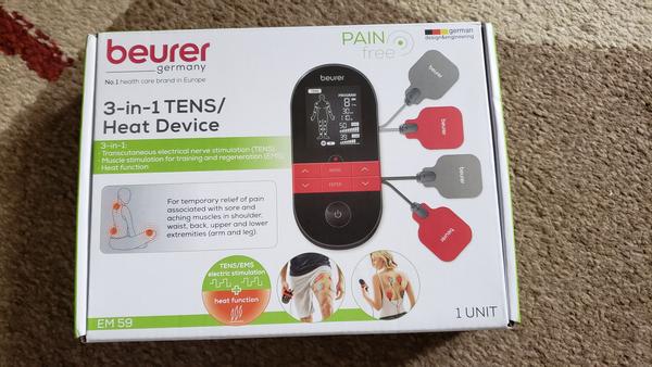 Beurer Digital TENS Device w/ Heat Black EM59 - Best Buy