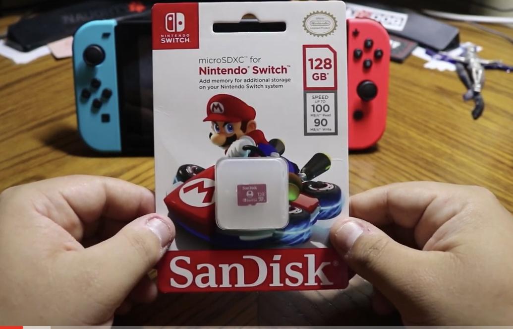 Nintendo Switch Nintendo Switch microsd128gb SanDisk® microSDXC™ card for Nintendo Switch™, 128GB, 128GB