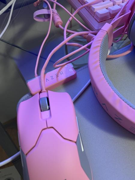 Razer Viper Ultralight Ambidextrous Wired Gaming Mouse: 2nd Gen Razer  Optical Mouse Switches - 16K DPI Optical Sensor - Chroma RGB Lighting - 8  Programmable Buttons - Drag-Free Cord - Quartz Pink