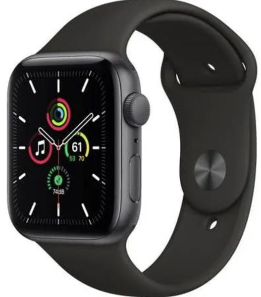 Open Box Apple Watch SE 2nd Gen GPS 44mm Smart Watch w Midnight Aluminum Case Midnight Sport Band S M Best Buy Canada