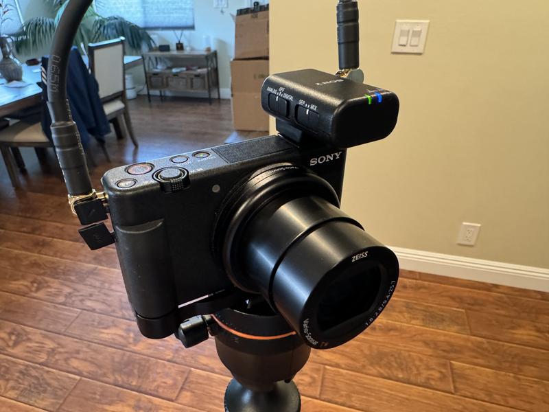 Sony ECM-W3 Dual Channel Wireless Microphone System Best Buy Canada