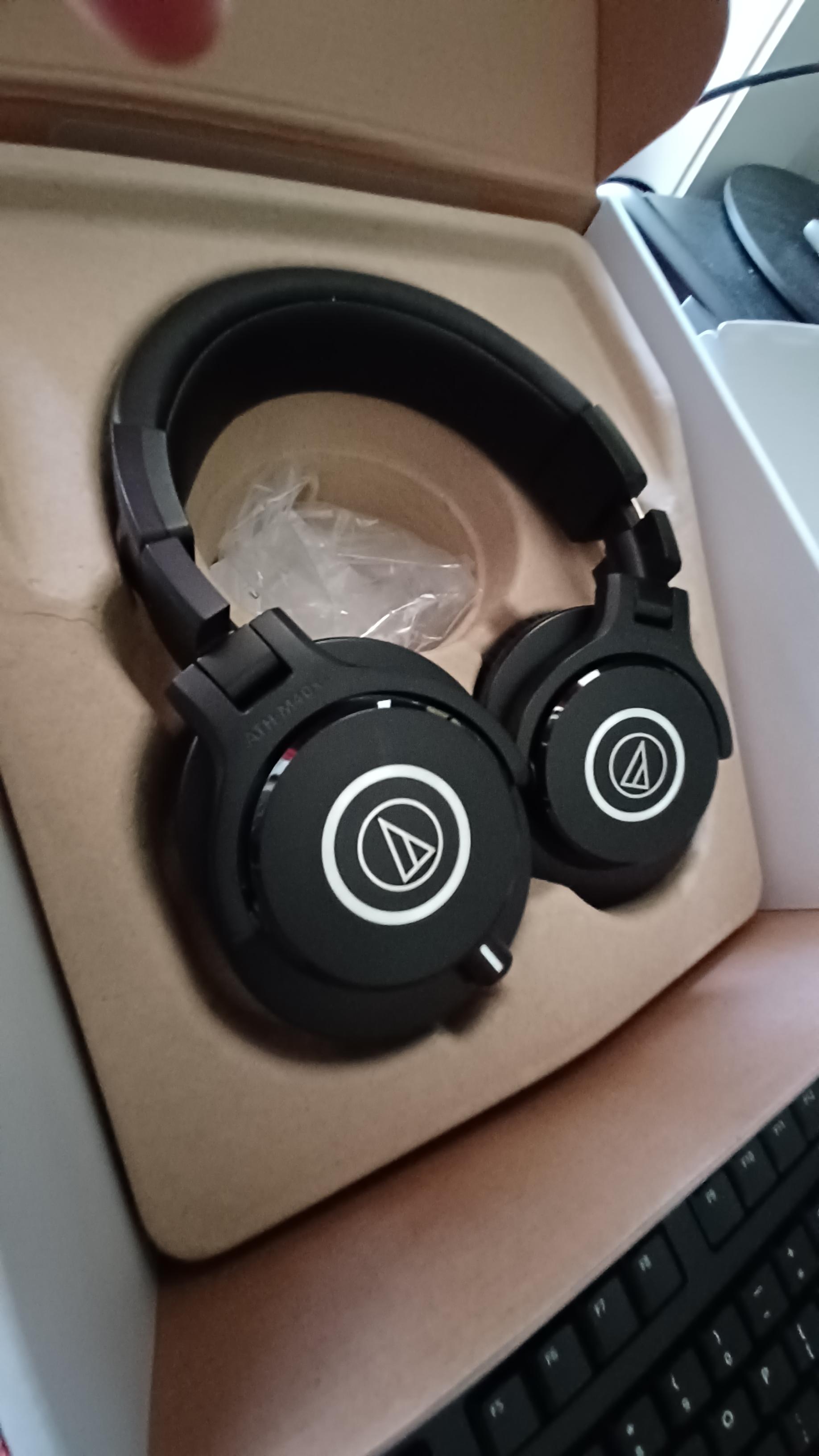Audio-Technica ATH-M40X Over-Ear Monitor Headphones - Black