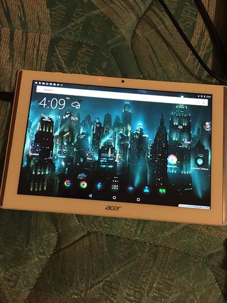 hard reset tablette acer iconia one 10