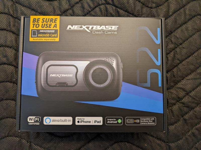  Nextbase 422GW Dash Cam Small with APP- Full 1440p/30fps Quad  HD Recording in Car Camera-  Alexa Voice Control- WiFi GPS Bluetooth-  Parking Mode- Night Vision- Polarizing Filter Compatible : Electronics