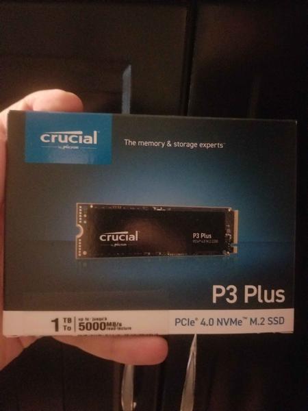 Crucial P3 Plus 1TB Internal SSD PCIe Gen 4 x4 NVMe - Best Buy