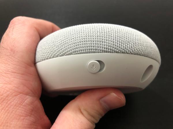 Google Nest Mini 2nd Generation Smart Speaker - Charcoal GA00781-CA