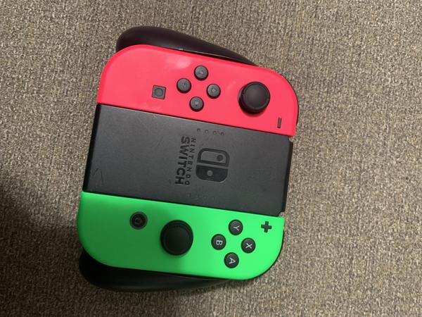 Nintendo Switch Left and Right Joy-Con Controllers - Neon Pink