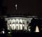 The White House shot in pitch black using 70-200 f4, click to load a larger version