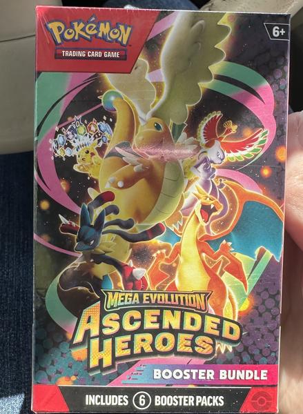 Pokémon Trading Card Game: Mega Evolution Ascended Heroes Booster