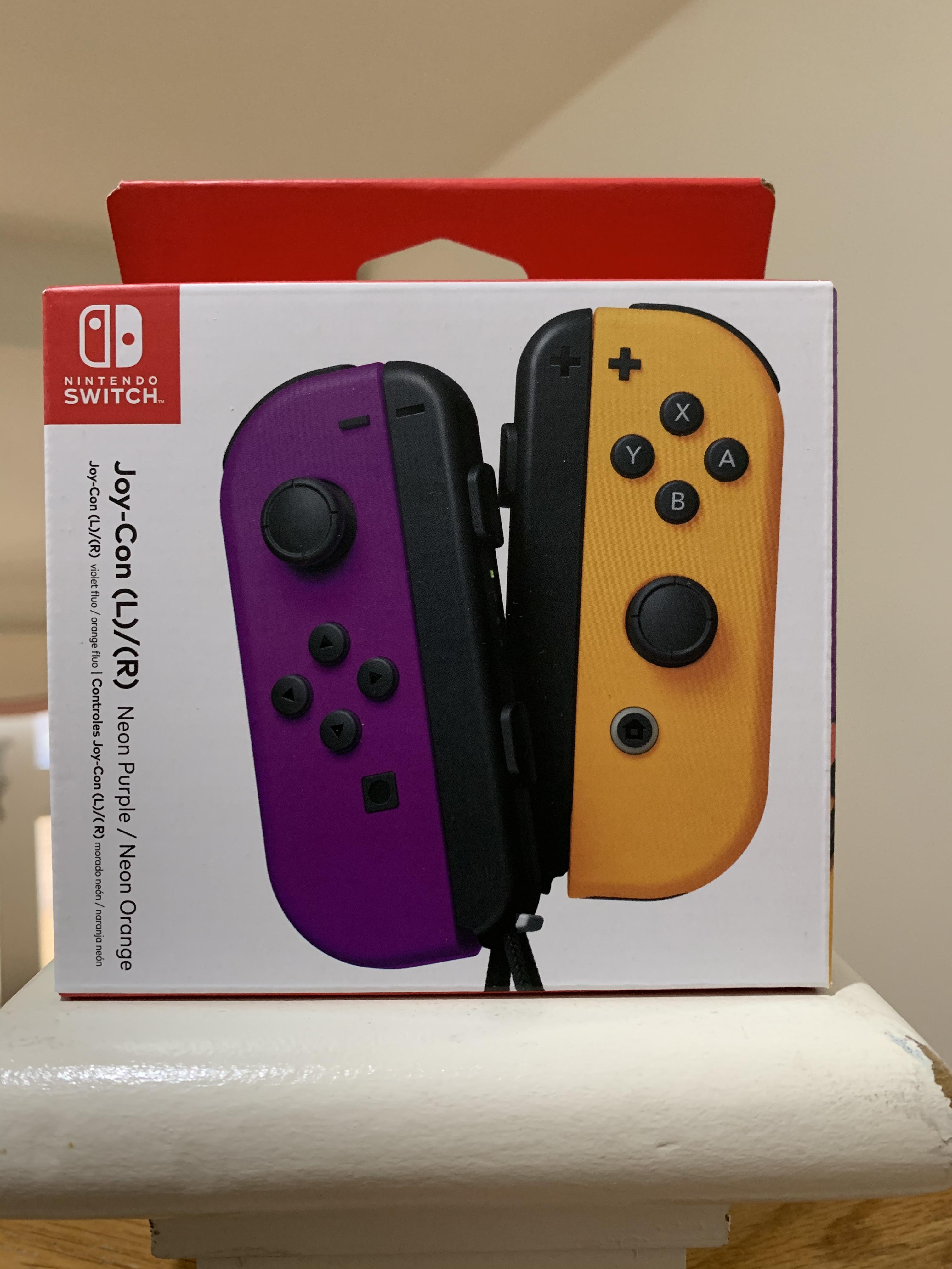 Nintendo Switch Left and Right Joy-Con Controllers - Neon Nintendo Switch Left and Right Joy-Con Controllers - Neon
