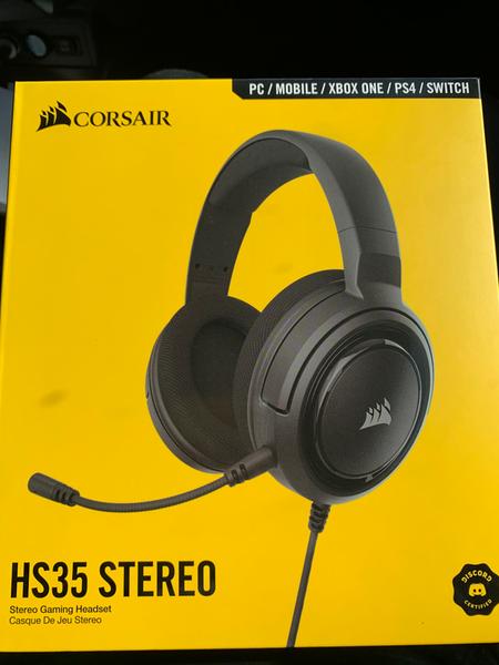 Corsair HS35 Stereo Gaming Headset Black Reviews Best Buy Canada