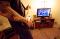 Playing Rockband in a small room., click to load a larger version
