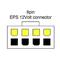 Motherboard 8-pin EPS 12v connector, click to load a larger version