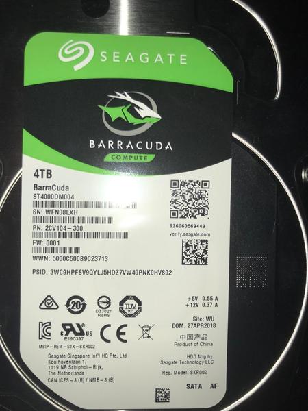 Seagate Barracuda 4TB 3.5