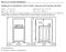 Alcove or closet installation clearances, click to load a larger version