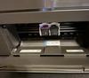 Ink carts install here - Pay attention to the groove / slot they slide into and they pop right in !, click to load a larger version