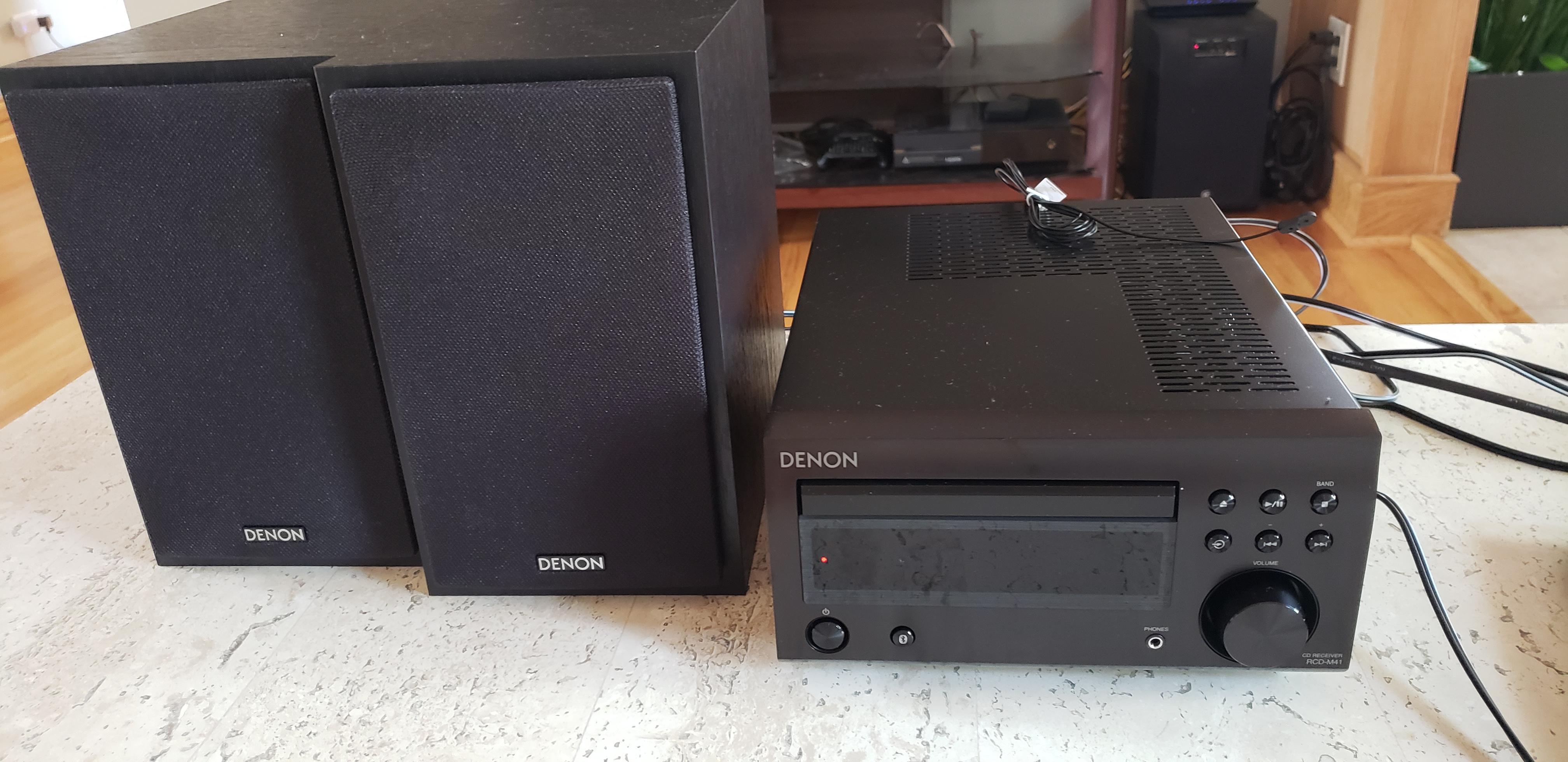 Denon D-M41 Mini HiFi CD System with Bluetooth | Best Buy Canada Denon D-M41 Mini HiFi CD System with Bluetooth | Best Buy Canada
