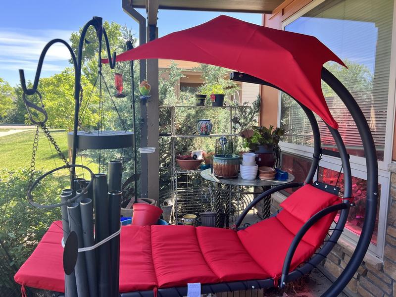 Customer Reviews Best Choice Products Hanging Curved Chaise Lounge