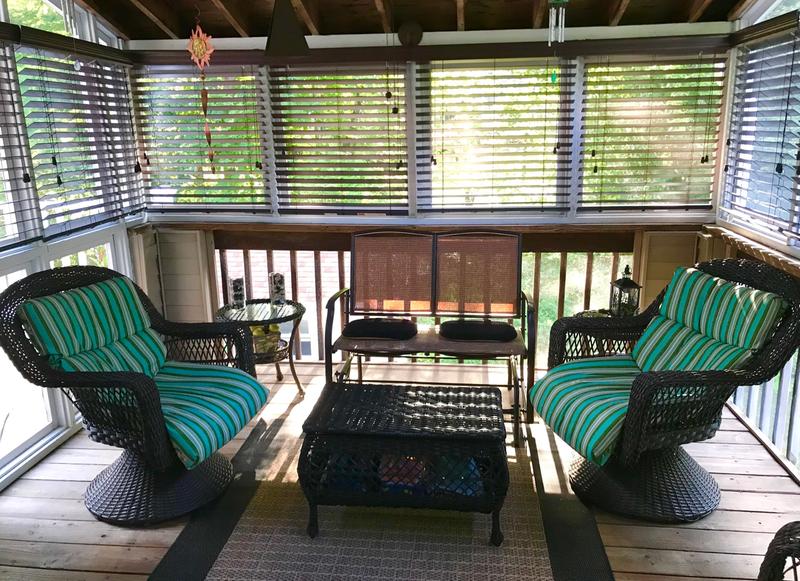 Center position in the room.