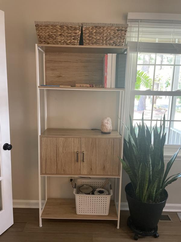 Best Choice Products Storage Bookshelf for Living Room Walkway w ...