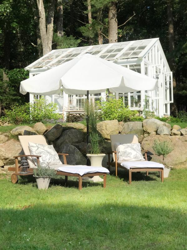 My new wooden Chaise Loungers