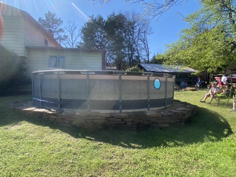 Pool is Up and Ready!
