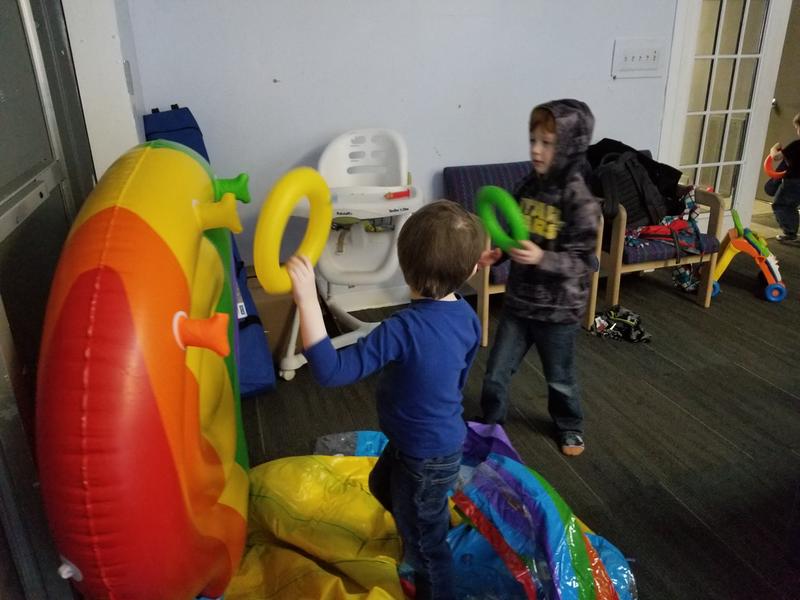 Customer photo for "Could not figure out how to inflate"