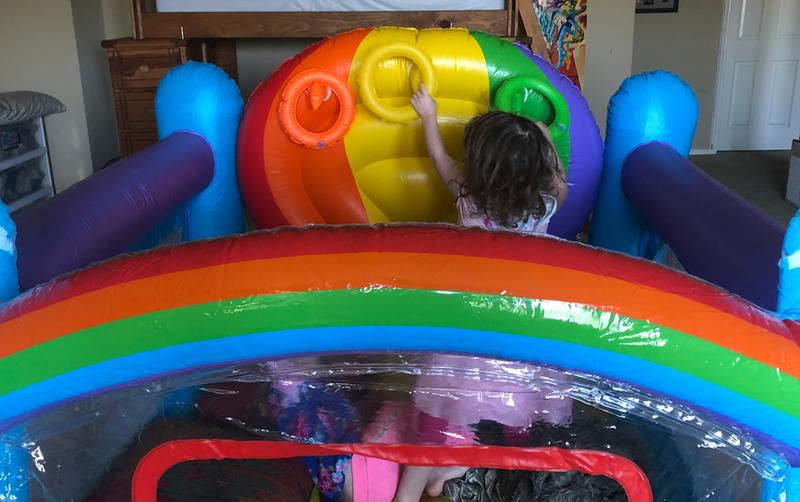 Customer photo for "Great bouncer for tons of fun!"