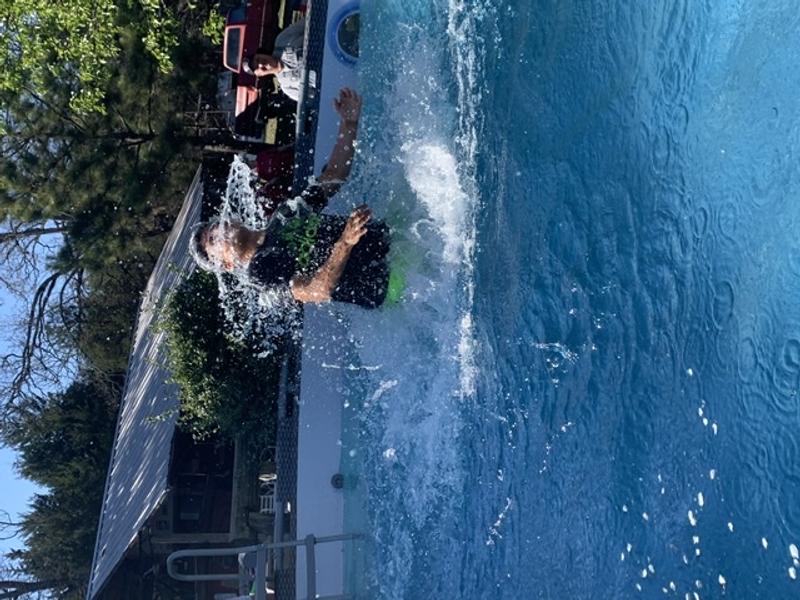 Making a big splash!
