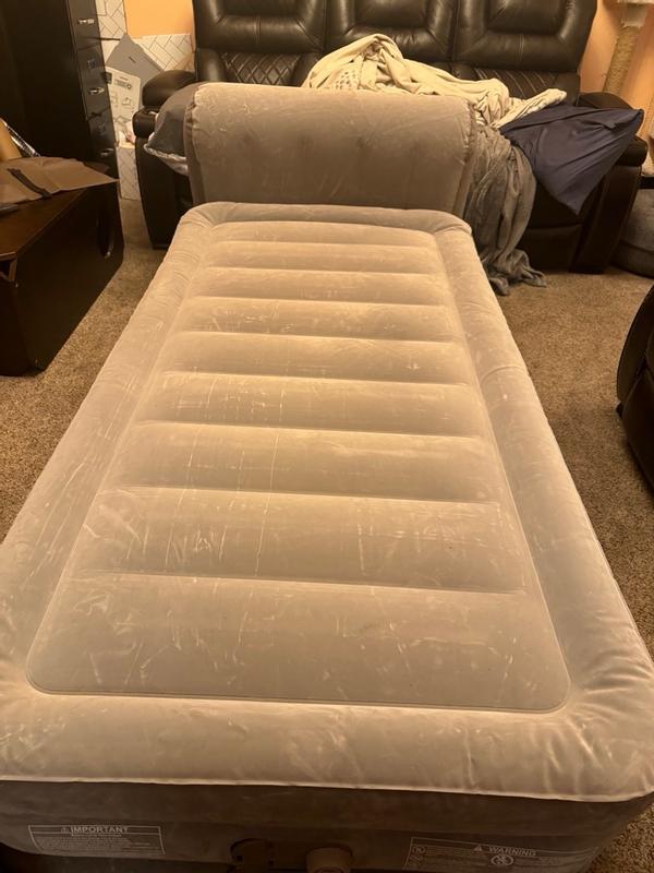 Bestway: Tritech Twin 18 Air Mattress - Built-in AC Pump, Auto Inflation &  Deflation, Firm Comfort Level, Antimicrobial, Weight Capacity 330 lbs. 