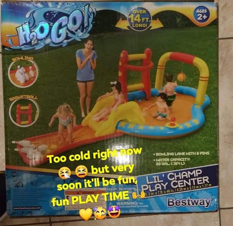 Lil champ best sale play centre pool