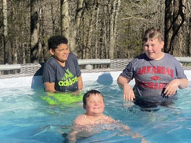 Pool Fun with Friends!