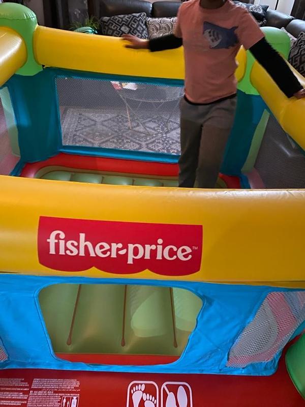 Fisher price bouncer with built 2024 in pump