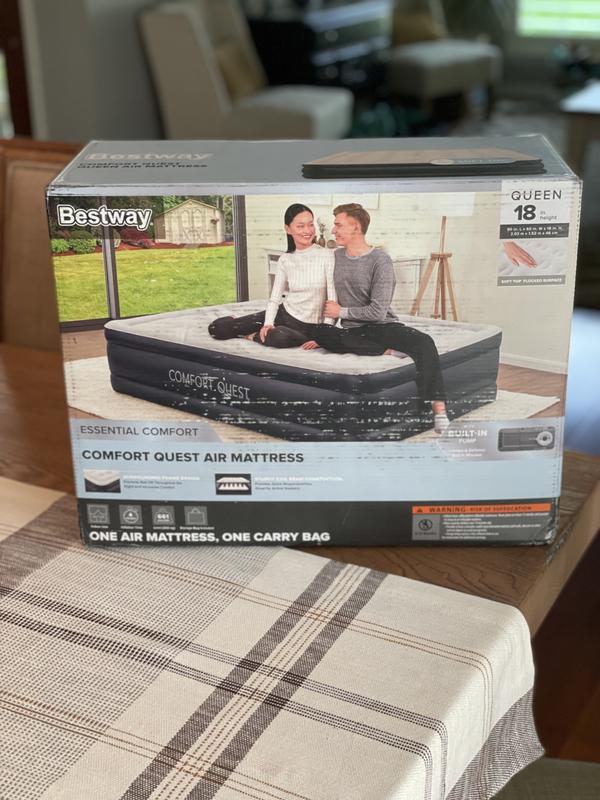 Bestway comfort quest outlet inflatable double bed