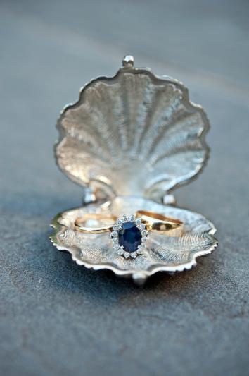 seashell engagement ring box