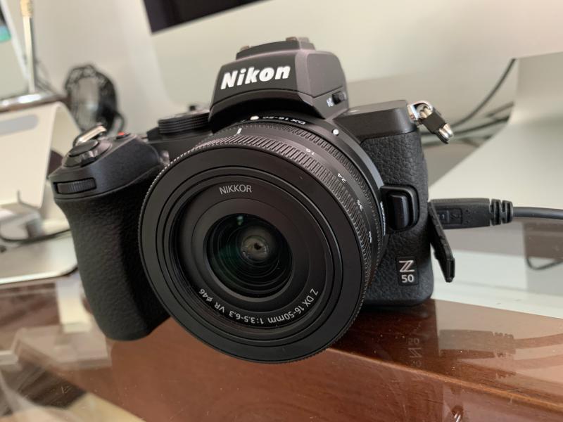 Nikon Z 50 Mirrorless Digital Camera with 1650mm and 1632 B&H
