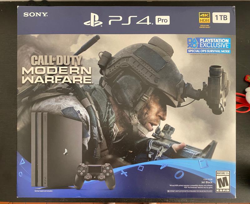 Sony Call Of Duty Modern Warfare Ps4 Pro Bundle B H