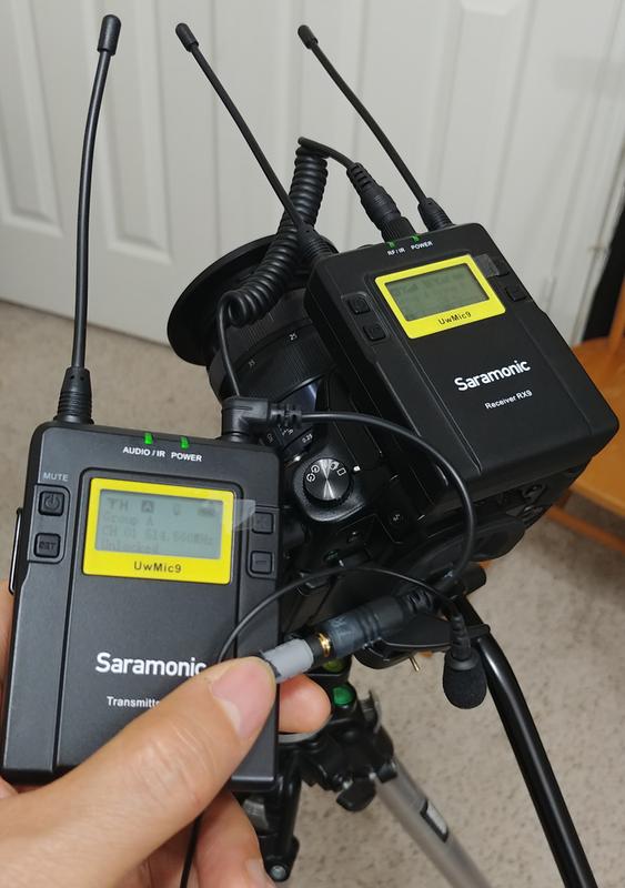 Saramonic UwMic9 Camera-Mount Wireless Omni Lavalier